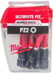 Milwaukee SHOCKWAVE Ударни битове PZ2 50 mm 10 бр (4932430866)