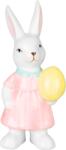 MagicHome Decoratiune de Paste MagicHome, iepurasa cu ou, 17, 3 cm (8091829)