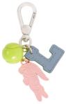 Lacoste Brelocuri Lacoste Tennis Ball Croodile L Charms Key Ring - steward clair/clay (NF5321RL.R99.T00)