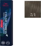 Wella Vopsea de par permanenta Wella Professionals Color Xpress 5 1, Castaniu Deschis Cenusiu, 60 ml