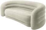 Intex Извит диван Сиво 229 x 109 x 81 см PVC и Район (42035640)