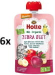 Holle Bio Zebra Cékla 100% alma-, banán- és céklapüré 100 g (7640161876996)