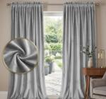 Flying Velúr Függöny Szürke Vastag Elegáns Szalag 140x250 Prémium Velúr (543C-25A)