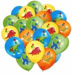 brokatove Lufik dinoszauruszokkal Állatkert Triceratops Tyrannosaurus Pterodaktyl Születésnapi Szett