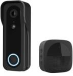 Trust Sonerie Video Inteligenta Trust cu Camera 2K HD, Wi-Fi, Negru (71401)