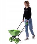 Kadax Fűmagvetőgép 15L Kézi Műtrágyaszóró Homok Só A Kerekeken (K16032_1)