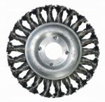 ABRABORO 125mm-es drótkorong kefe Abraboro csiszológéphez 0, 5mm-es fonott huzal (AB90416421)