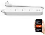 TESLA okos hosszabbító 3 aljzattal és 4 USB kimenettel (smart power strip 3 + 4 USB)