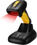 Adesso NuScan 4100B Bluetooth Antimicrobial Waterproof CCD Barcode Scanner with Charging Cradle (NUSCAN 4100B) - ury