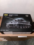  Tigris tank (fekete) építőkészlet (mould008)