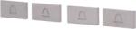 Hikvision DS-KABV7413-SBUTTON4 buton de apel pentru stația de vilă HD cu 2 fire (DS-KABV7413-SBUTTON4)