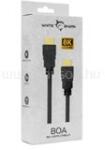 White Shark BOA-2 8K HDMI-HDMI kábel (M-M), 2m, fekete (BOA-2) (BOA-2)