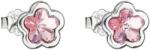 Evolution Group 31255.3 lt. rózsacsokor lepke, Swarovski® kristályokkal (Ag, 925/1000, 1, 1 g)