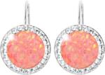JSB Bijoux Opál Swarovski kristálykövekkel Peach Pastel 92400025pea (Ag925/1000, 2, 1 g)