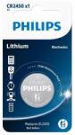 Philips Lithium CR2450 akkumulátor, 3V, 1 db