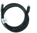 Lanberg Kábel USB-C 3.1 gen. 2 apa-apa, Lanberg 43693, Quick Charge 4.0, Power Delivery 3.0, 10GB/S, PD 100W, 180cm, fekete