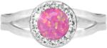 JSB Bijoux Opál Swarovski kristály kövekkel Light Fuchsia 92700040l-fu (Ag925/1000, 2, 08 g)