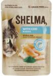 Shelma zacskó tőkehal + spirulina 85 g-hoz