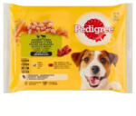 PEDIGREE tasak mp + csirke + marhahús lében @4x100g