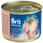  Brit Prémium konzerv csirke rizzsel 200g