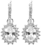 JSB Bijoux Nagy díszített ovális forma, cirkónium Crystal 92400592cr (Ag925/1000, 5, 64 g)