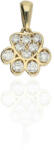 Gold pendants AU86574 - 14 karátos arany tappancs medál (AU86574)