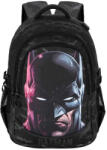 Batman Iskolatáska Plus Batman Face, 46 x 34 x 21 cm 46 x 34 x 21 cm fekete