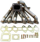 TurboWorks Supra 2JZ-GTE Turbó Leömlő - Rozsdamentes Acél - 3mm (PP-KW-111)