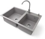 NERO Palazzo - Dupla Gránit Mosogató - 80cm - pepita - 74 800 Ft