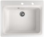NERO Italia Gránit Mosogató - Fehér - 60 cm - pepita - 44 900 Ft