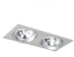  Elegáns Dupla LED Beépíthető Lámpa - Alumínium - 12V
