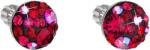 Evolution Group 31336.3 cherry Swarovski® kristályokkal (ezüst 925/1000; 1 g)