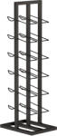 HOMCOM Suport din Metal, 12 Sticle, de Podea, Negru | Aosom Romania (801-452V00BK) Suport sticla vin