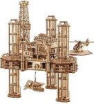 Wood Trick WoodTrick - Olajfúró Platform 3D Fa Puzzle - 1180 darab