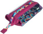 ZIPIT Penar cu fermoar ZIPIT Lenny Clear 2 Sides - Fucsia and Rainbows (ZP-379036) Penar