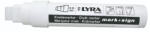LYRA Marker cu creta, LYRA, pentru table de scris, varf 4-12mm - alb (LR-004420001)