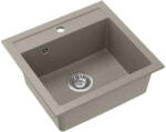 Quadron JOHNNY 110, 500 x 470 mm soft taupe bézs színű gránit mosogatótálca