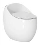 Welland T8838 Ultracompact WC szett + soft-close slim WC ülőke - pepita