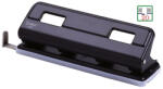 TURIKAN Perforator metalic 4 gauri, 20 coli, KANGARO DP-2040 - negru (IT-2100)