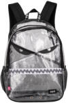 Zip-it Rucsac ZIPIT Razor cu 2 compartimente + 1 compartiment cu incuietoare - Transparent (ZP-376936)