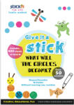 STICK'N Carte creativa Stick"n Circle - cercuri neon asortate (HO-29021)