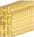 Teno Készlet 60x Teno® Premium 3D márvány falburkolat Prémium 3D Teno®, 10, 8 m2, öntapadós, vízálló, könnyen felszerelhető, modern design, 30x60 cm, 60-as modell, arany színű