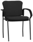 BlueRing Látogatói szék Bluering® bond - fekete (B307 BLACK)