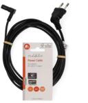 Nedis tápkábel IEC-320-C1, 90°-os szögben hajlított, 3m (CEGL11075BK30)