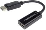 PremiumCord DisplayPort HDMI Átalakító Fekete kportad11 (kportad11)