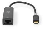 Nedis USB-C 3.2 Gen 1, 1000 Mbps, USB C apa - RJ45 anya, 0, 20 m (CCBW64952AT02)