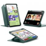 ESR Husa pentru Apple iPad (2025) / (2022), ESR, Flip Hybrid with Pencil Holder, Verde - evomag