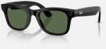Ray-Ban Ochelari Smart RAYBAN META Wayfarer Gen 2 RW4012 601/71 50-22, Wi-Fi 6, Bluetooth Lentile G-15 Verzi, Negru