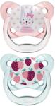 Dr. Brown's Suzeta pentru bebeluși Dr. Brown's - PreVent, 0-6 luni, 2 buc. , roz (72239301760)