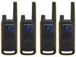Motorola T82 EXTREME QUAD ip44 rádió 2db PMR rádió 10km újratölthető akkumulátorral Motorola Talkabout T82 EXTREME QUAD időjárásálló walkie talkie adó-vevő (T82EXTREMEQUAD)
